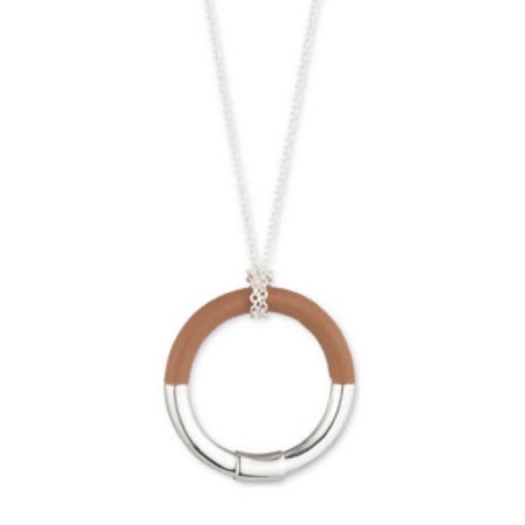 Lauren Ralph Lauren
36" Leather Ring Pendant Necklace - Picture 2 of 10